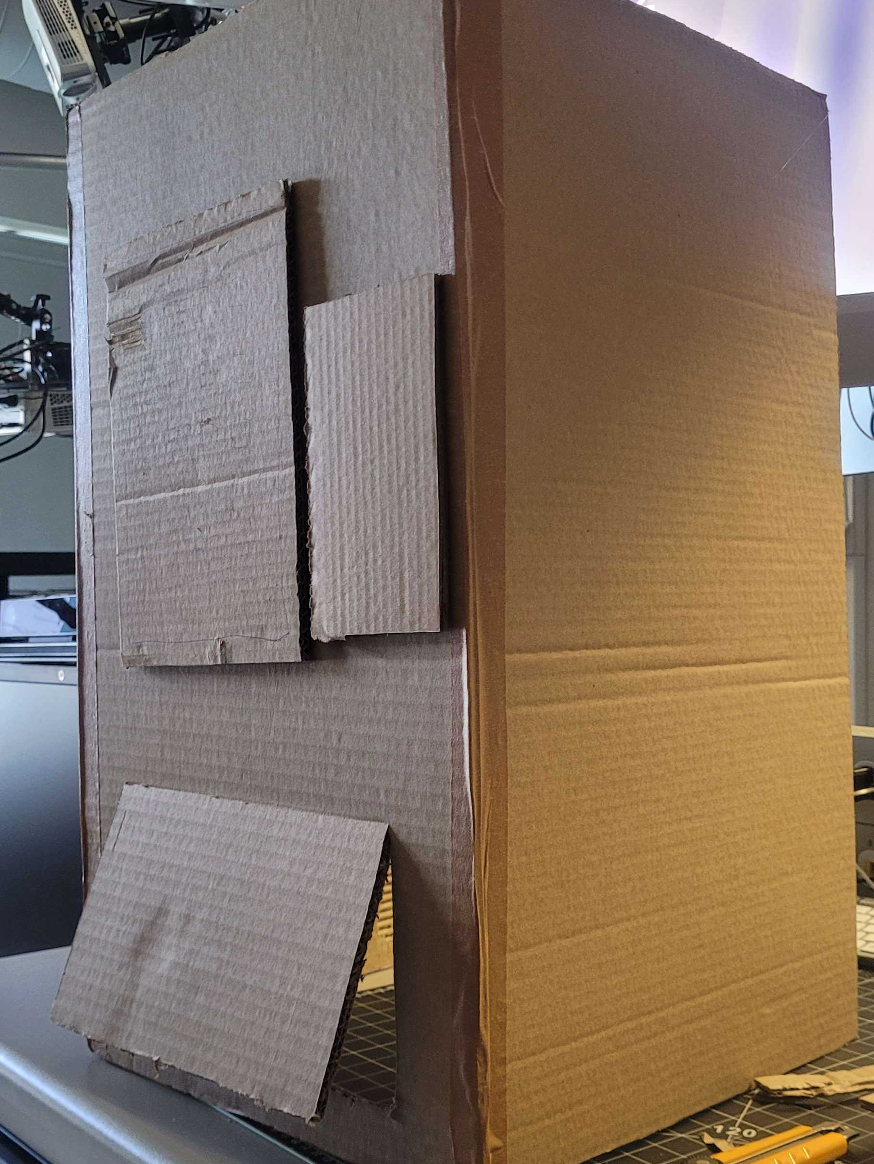 Carboard Prototype Side-View